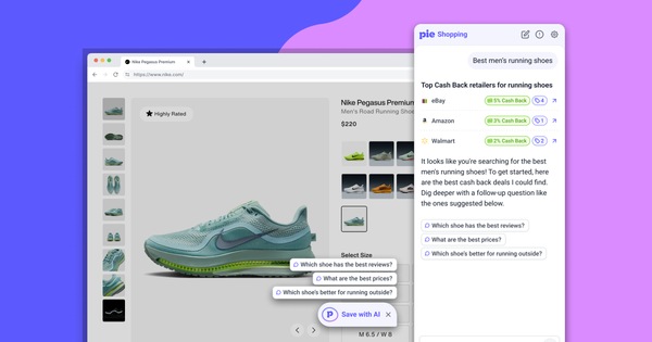 Meet Your New AI Shopping Assistant: Pie Shopping